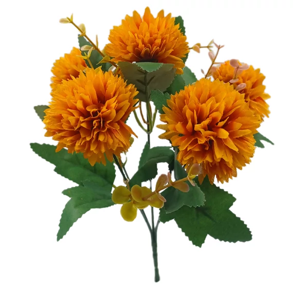 Krizantém kiscsokor 28 cm, narancs