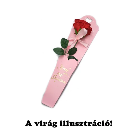Papír virágtasak, rózsaszín