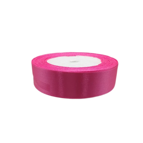 Szaténszalag 2.5 cm, pink