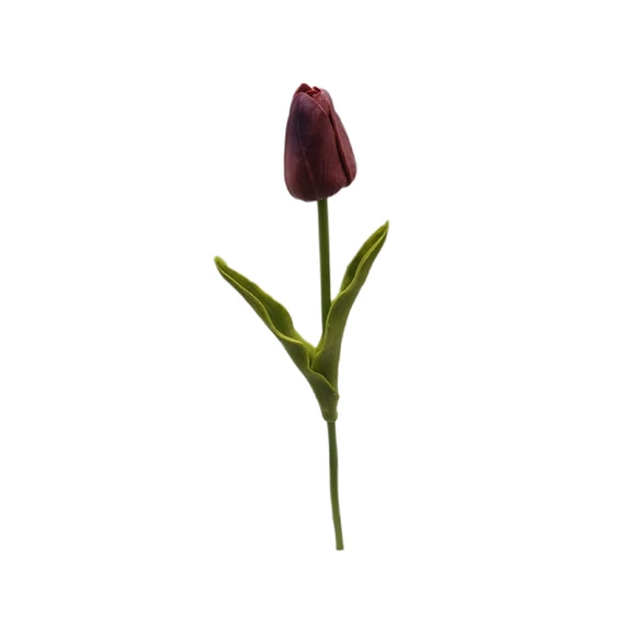 Polifoam tulipán, bordó