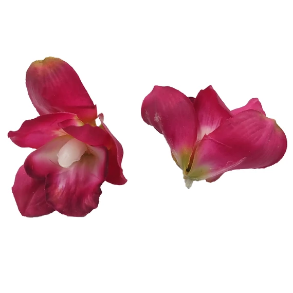 Gumi orchidea fej, sötét málna