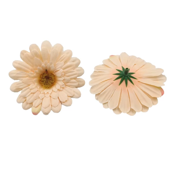 Gerbera fej 8 cm, barack