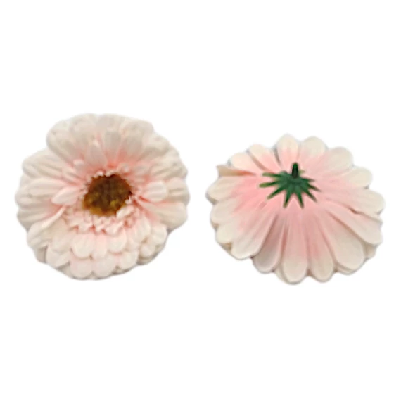 Gerbera fej 8 cm, rózsaszín