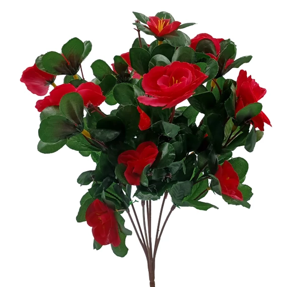 Azalea csokor, piros