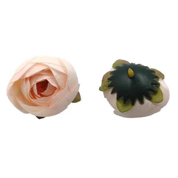 Boglárka fejvirág 4.5 cm, púderrózsaszín