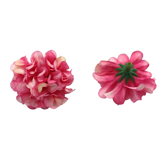 Labdarózsa kis fej, cirmos pink