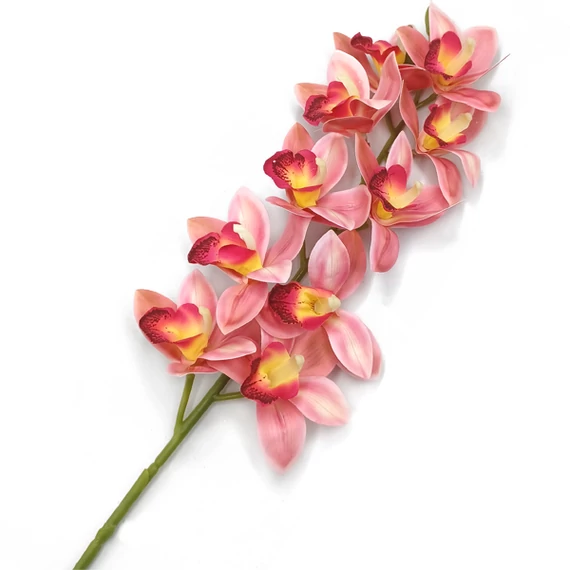 Orchidea szál, rózsaszín