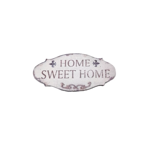"Home, sweet home" tábla