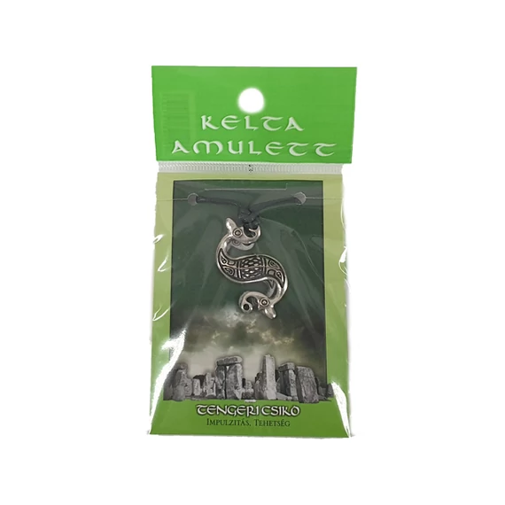 Tengeri csikó, kelta amulett