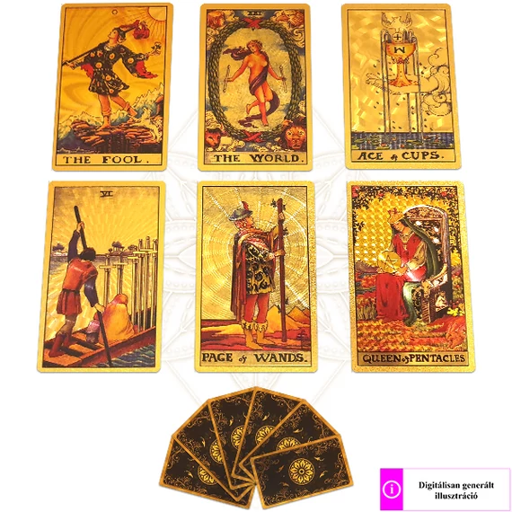 Rider tarot (plasztik) #4