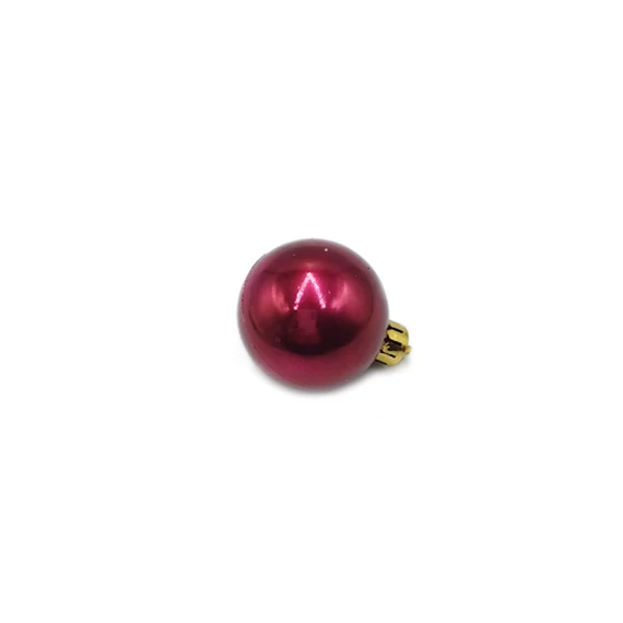 Gömb 4 cm, magnólia fényes