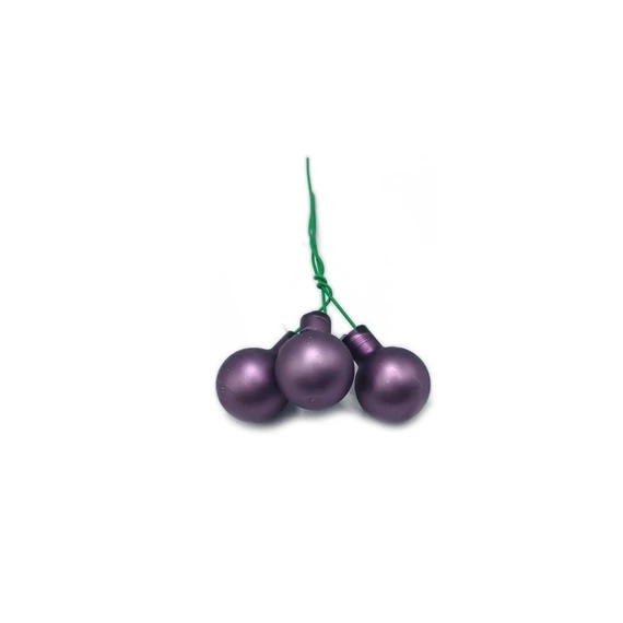 Üveggömb pick 2 cm, tompalila