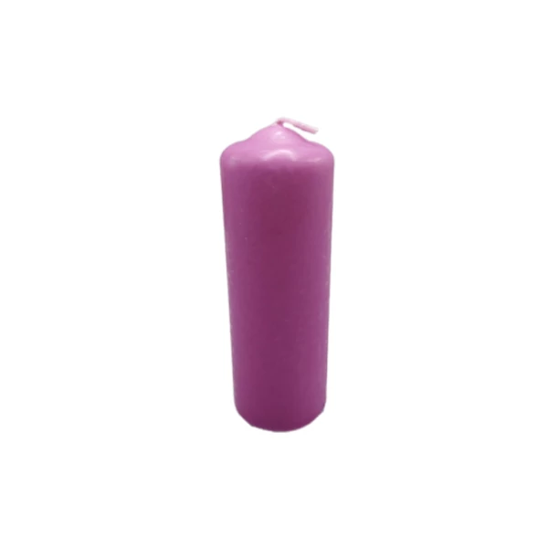 Mártott hengergyertya, viola