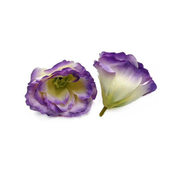 Lisianthus fej, krém-lila