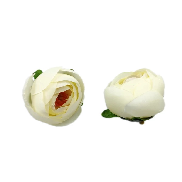 Boglárka fejvirág 4.5 cm, krém