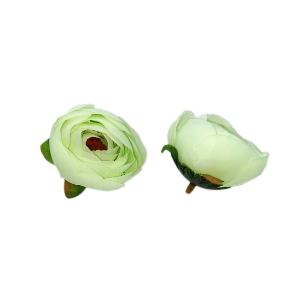 Boglárka fejvirág 4.5 cm, világos zöld