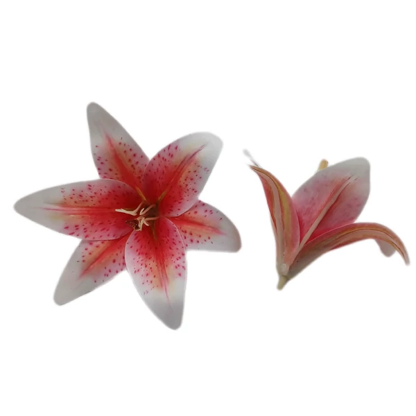 Gumi liliom fej 15 cm, rózsaszín