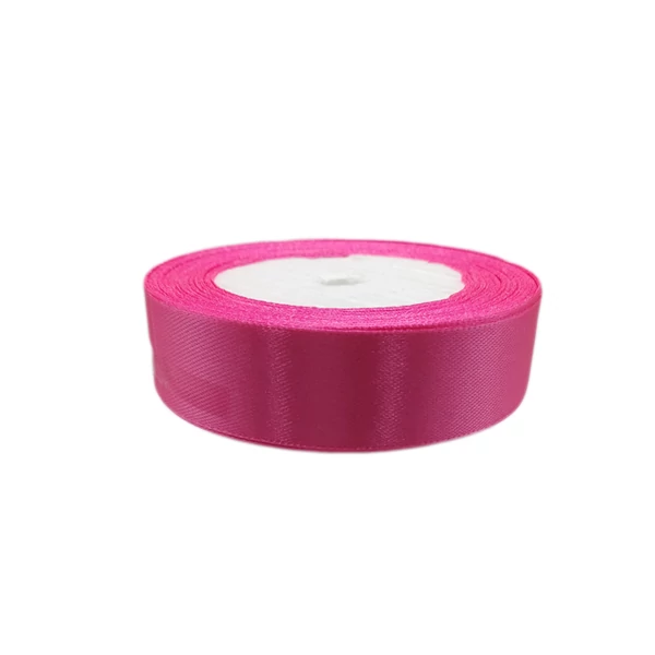 Szaténszalag 2.5 cm, pink
