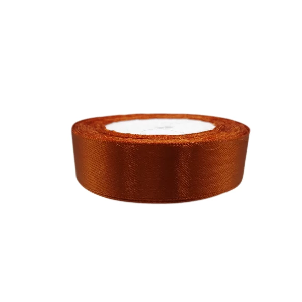 Szaténszalag 2.5 cm, rosegold