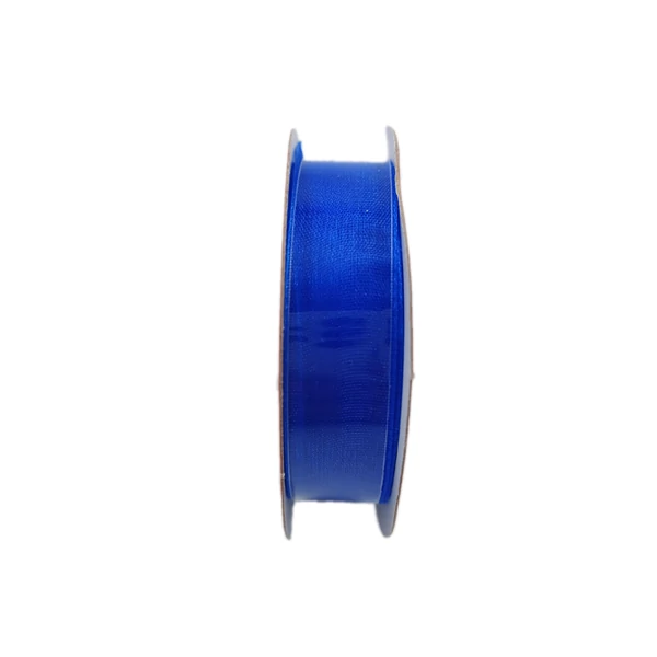 Organza szalag 15 mm, kék
