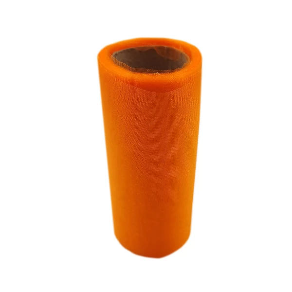 Organza tekercs 12 cm, narancs