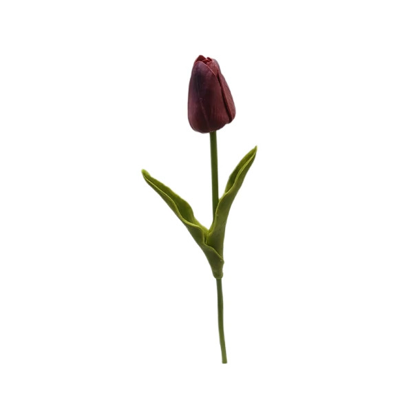 Polifoam tulipán, bordó