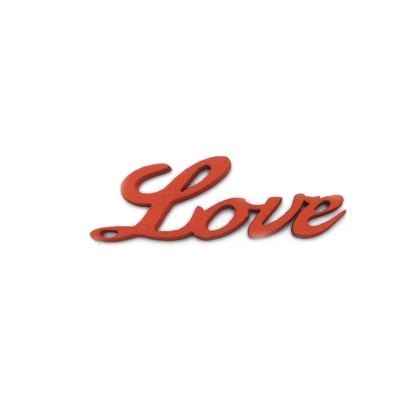 &amp;quot;Love&amp;quot; felirat, piros