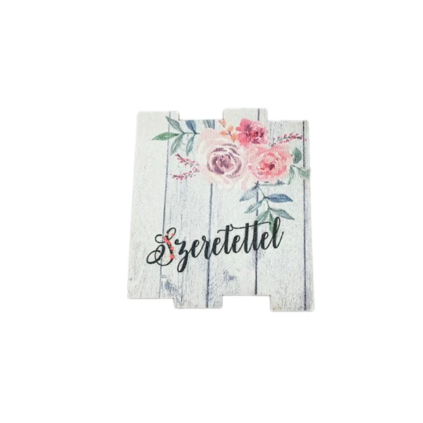 &amp;quot;Szeretettel&amp;quot; deszkatábla