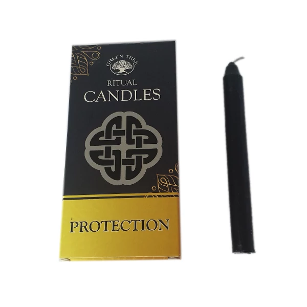 "Protection" fekete gyertya