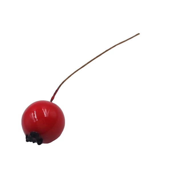 Drótos bogyó 1.5 cm, fényes piros