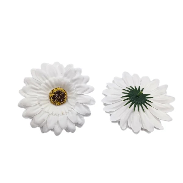 Gerbera fej, fehér