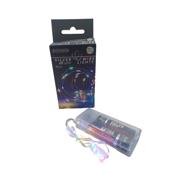 Led fényfüzér, multi