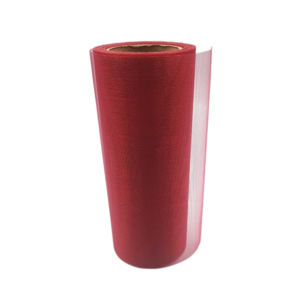 Organza tekercs 12 cm, bordó
