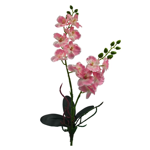 Orchidea selyem szál, rózsaszín