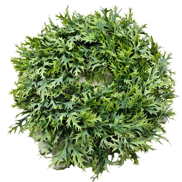 Műzöldes koszorú 35 cm