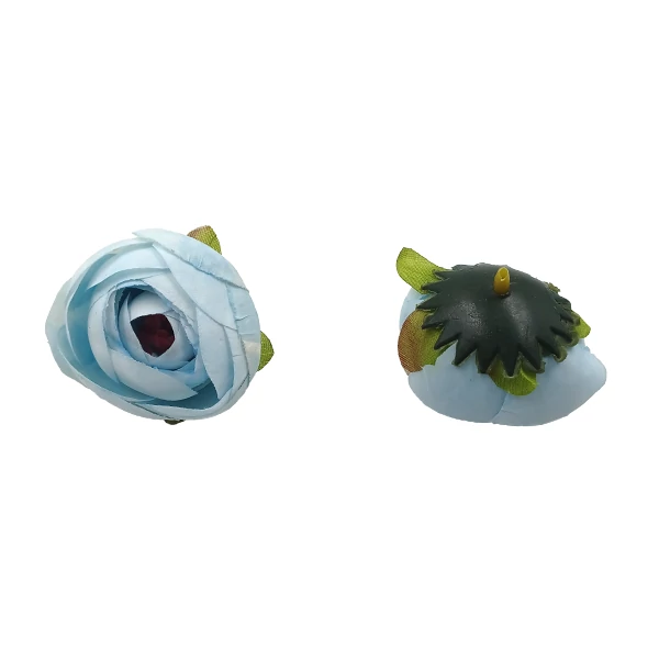 Boglárka fejvirág 4.5 cm, világoskék