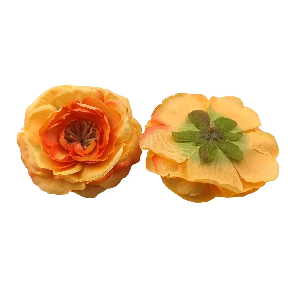 Peony nyílt fej, narancs