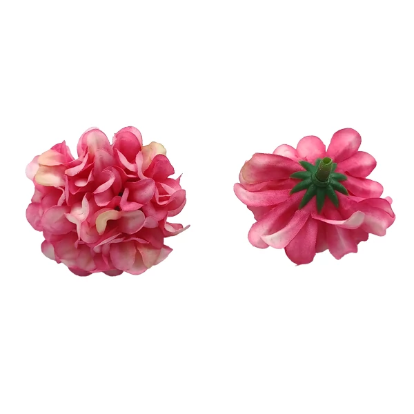 Labdarózsa kis fej, cirmos pink