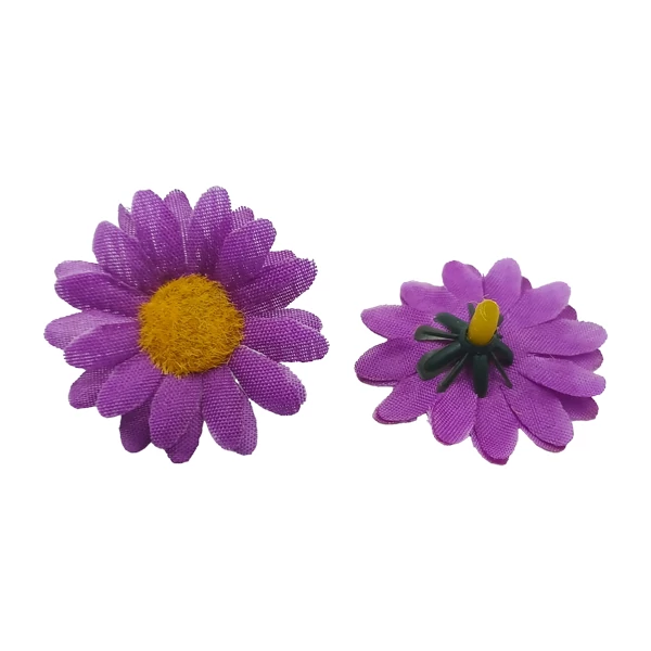 Margaréta fej 4 cm, lila