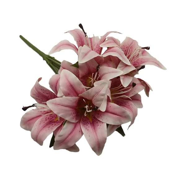 Liliom nagy csokor, lila