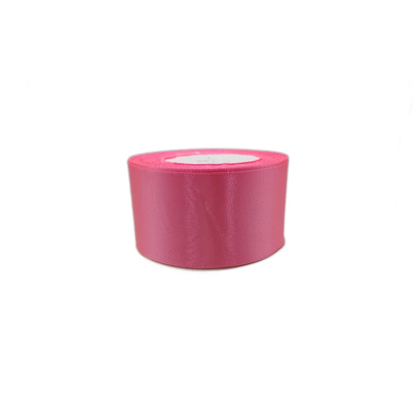 Szaténszalag 5 cm, pink 07.