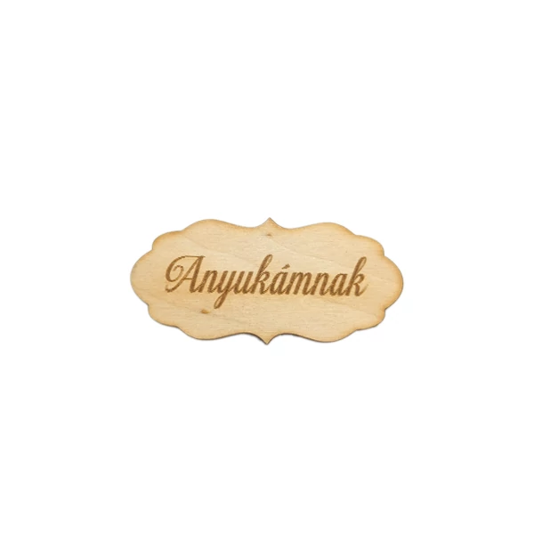 &amp;quot;Anyukámnak&amp;quot; tábla