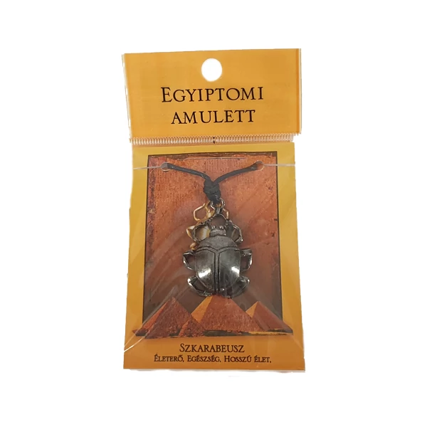 Szkarabeusz, egyiptomi amulett