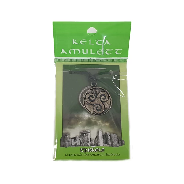Triskele, kelta amulett