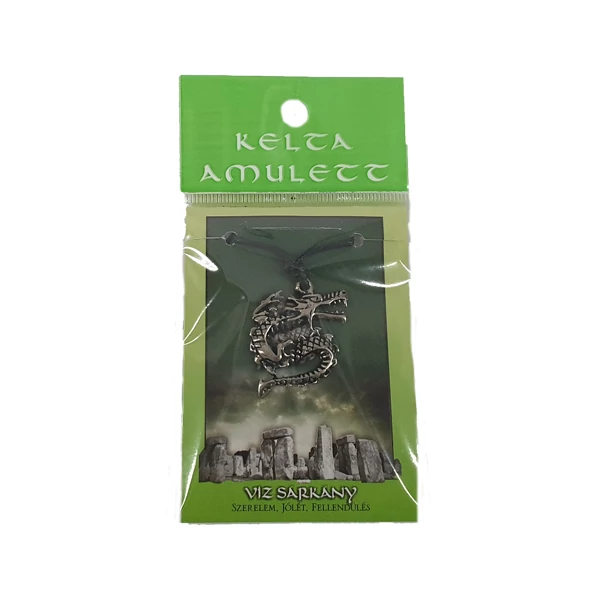 Víz sárkány, kelta amulett