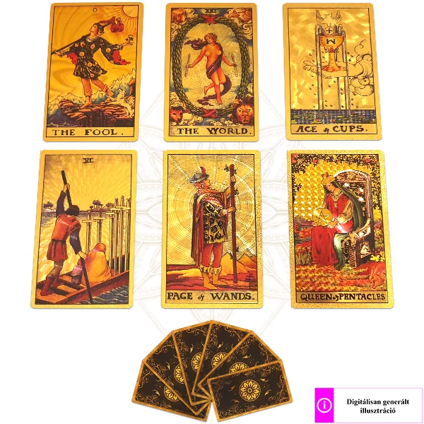 Rider tarot (plasztik) #4