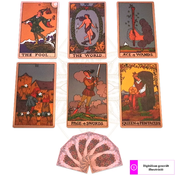 Rider tarot (plasztik) #7