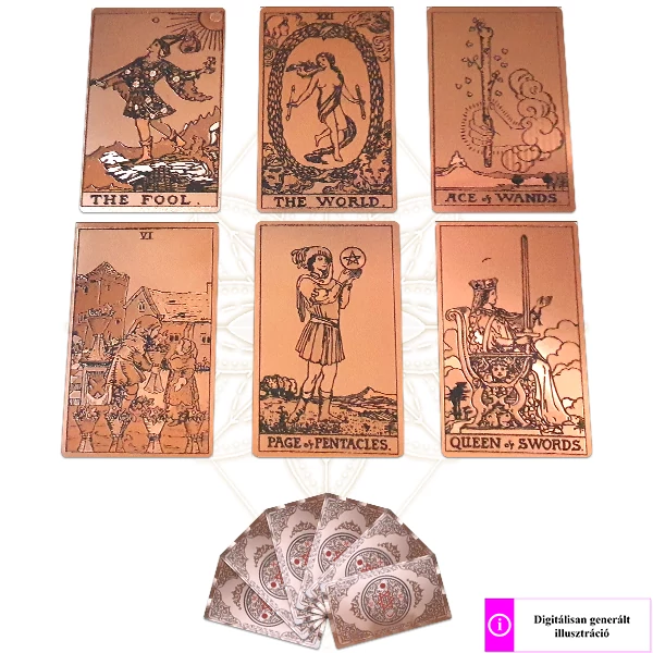 Rider tarot (plasztik) #1