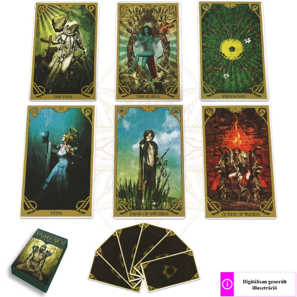 Night sun tarot