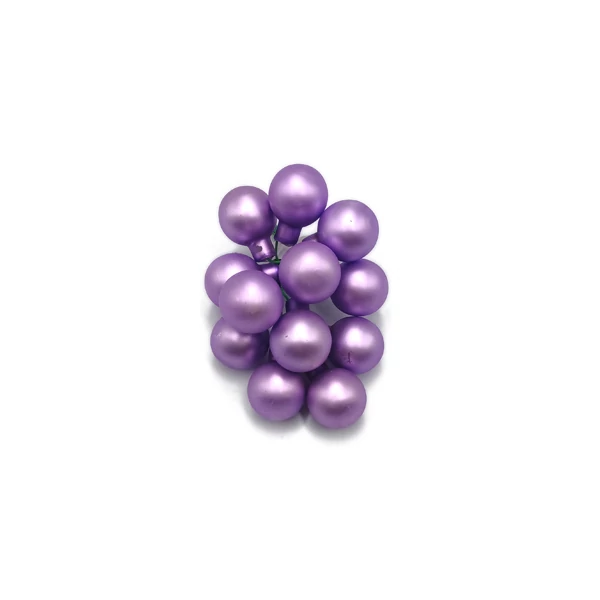 Üveggömb pick 2,5 cm, lila matt